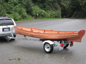 The Chester Yawl waiting for water.